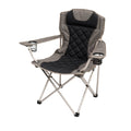 Silla Plegable de Camping con Soporte y Diseño Ergonómico.