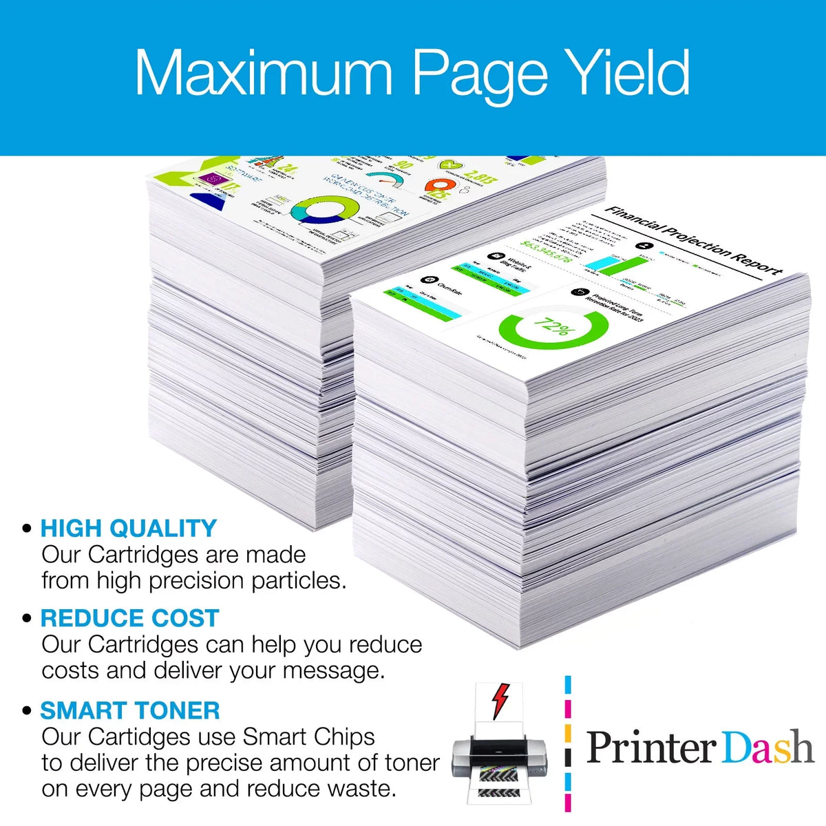 PrinterDash Compatible People for Muratec F-60/F-65/M4500/M4700 Fax Imaging Film (2/PK-700 Page Yield) (PF-150)