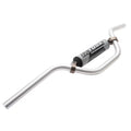 Tusk T-10 Aluminum 7/8" Handlebar Mini High Termination Silver For LEM LX4 2000